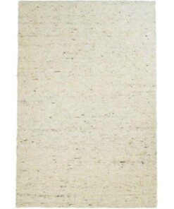 Alfombra de lana tejida a mano Veve - Beige/Crema - overzicht boven