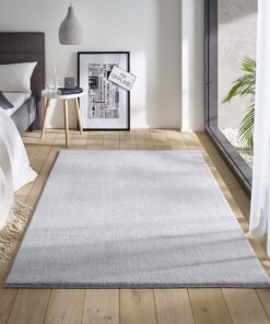 Alfombra suave Loft - Gris (lavable a 30 °C) - sfeer