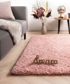 Alfombra de pelo largo - Cozy Shaggy - Rosa - sfeer