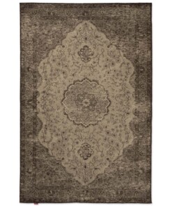 Alfombra vintage - Village - Gris - overzicht boven