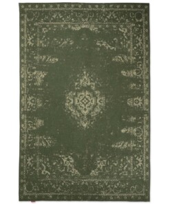 Alfombra vintage - Nomad - Verde - overzicht boven