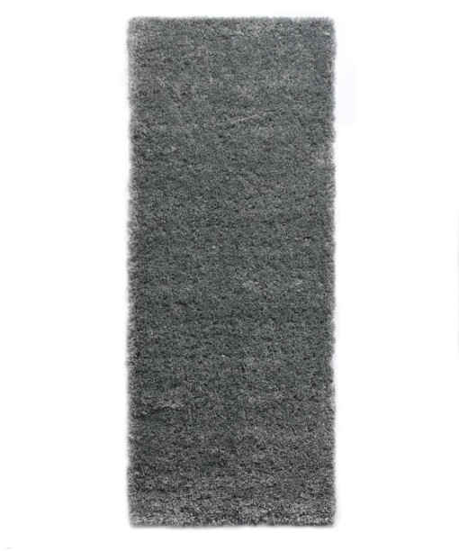 Alfombra de pasillo de pelo largo - Cozy Shaggy Gris - overzicht boven