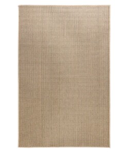 Alfombra de exterior efecto yute Sunny - Beige - overzicht boven