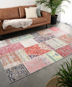 Alfombra patchwork - Fade Heritage Multicolor - sfeer