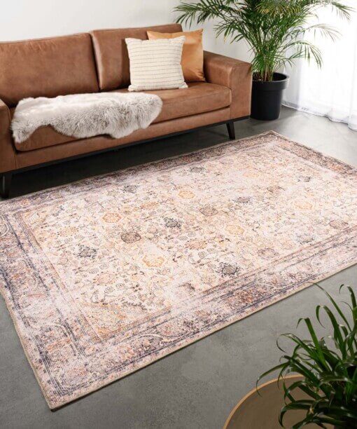 Alfombra vintage - Fade Charm Beige - sfeer