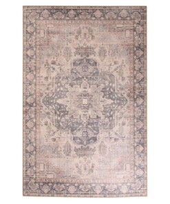 Alfombra vintage - Fade Classic Beige - overzicht boven