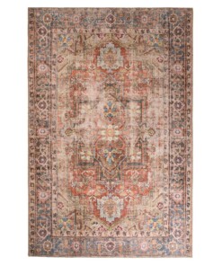 Alfombra vintage - Fade Essence Beige - overzicht boven