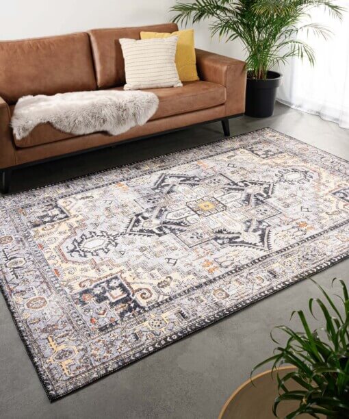 Alfombra vintage - Fade Gris Meloso - sfeer