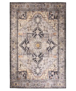 Alfombra vintage - Fade Gris Meloso - overzicht boven