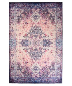 Alfombra vintage - Fade No.2 Multicolor - overzicht boven