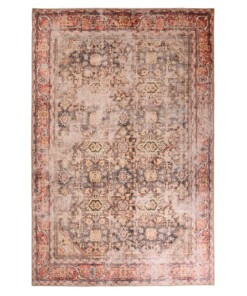 Alfombra vintage - Fade Prestige Beige - overzicht boven