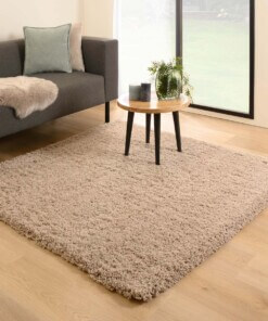 Alfombra cuadrada de pelo largo - Cozy Shaggy Beige