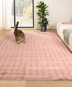 Alfombra suave - Cloud Rosa