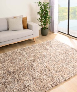 Alfombra de pelo largo melange - Blend Beige