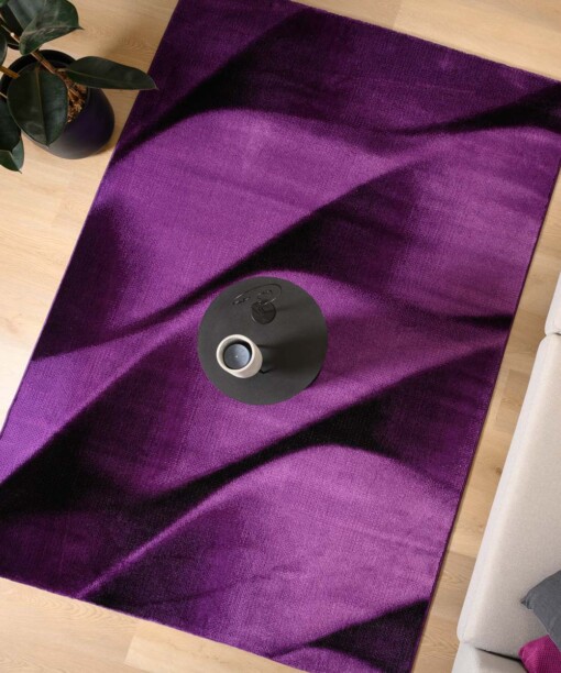 Alfombra moderna - Canvas Morado