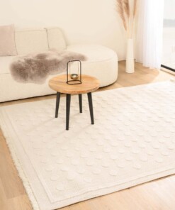 Alfombra - Knit Dots Blanco