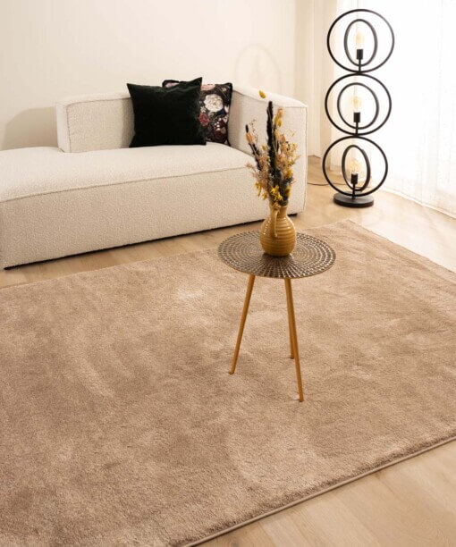 Alfombra de terciopelo - Flair Beige