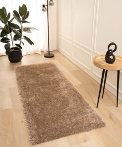 Alfombra pasillo pelo largo - Posh Velours Beige