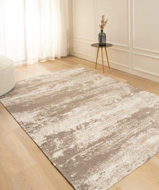 Alfombra vintage - Weave Marble Gris/Marrón