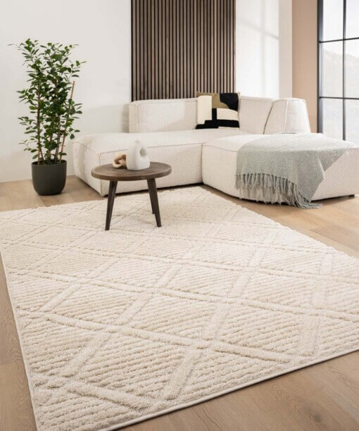 Alfombra de estilo escandinavo - Arc Gem Crema