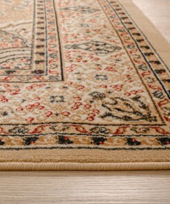 Alfombra persa - Mirage Majesty Beige - close up