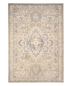 Alfombra vintage - Classic Bernard Verde/Crema - overzicht