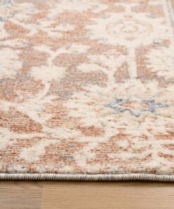 Alfombra vintage - Classic Marjorie Terracota - close up