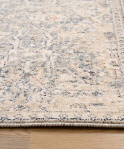 Alfombra vintage - Classic Franklin Azul/Beige - close up