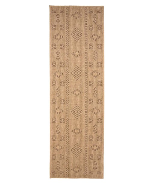 Alfombra de balcón efecto yute - Boho Bliss Beige/Marrón - overzicht