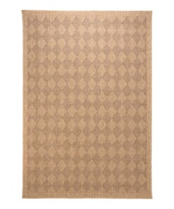 Alfombra de exterior efecto yute - Boho Jewel Beige/Marrón - overzicht