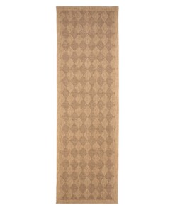 Alfombra de balcón efecto yute - Boho Jewel Beige/Marrón - overzicht