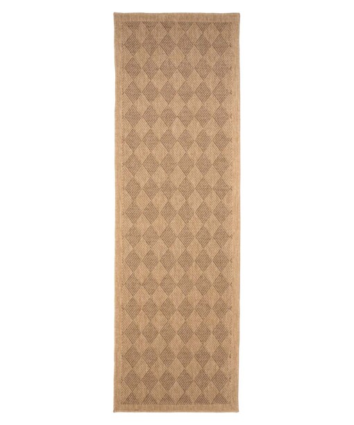 Alfombra de balcón efecto yute - Boho Jewel Beige/Marrón - overzicht