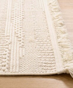 Alfombra - Knit Tranquil Blanco - close up