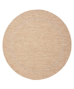 Alfombra redonda de exterior - Sunset Beige - overzicht