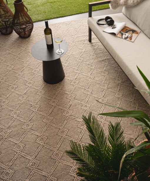 Alfombra de exterior - Var Beige - sfeer