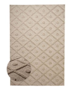 Alfombra de estilo escandinavo - Arc Diamond Beige - overzicht