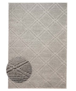 Alfombra de estilo escandinavo - Arc Gem Gris Claro - overzicht