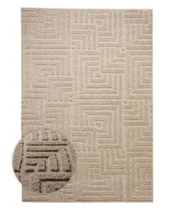 Alfombra de estilo escandinavo - Arc Shade Beige - overzicht