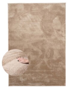 Alfombra de terciopelo - Flair Beige - overzicht