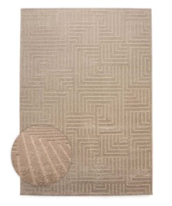 Alfombra de estilo escandinavo - Contour Gem Beige - overzicht