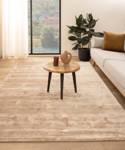 Alfombra de viscosa - Pearl Beige - sfeer, thumbnail