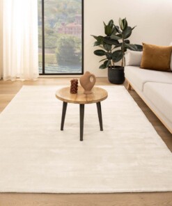 Alfombra de viscosa - Pearl Blanco - sfeer